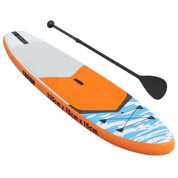 Надуваема дъска за стоене TRITON 335 x 76 x 15 см Синьо за