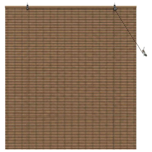 Ролетна щора Кафяво 160 x 160 cm Бамбук