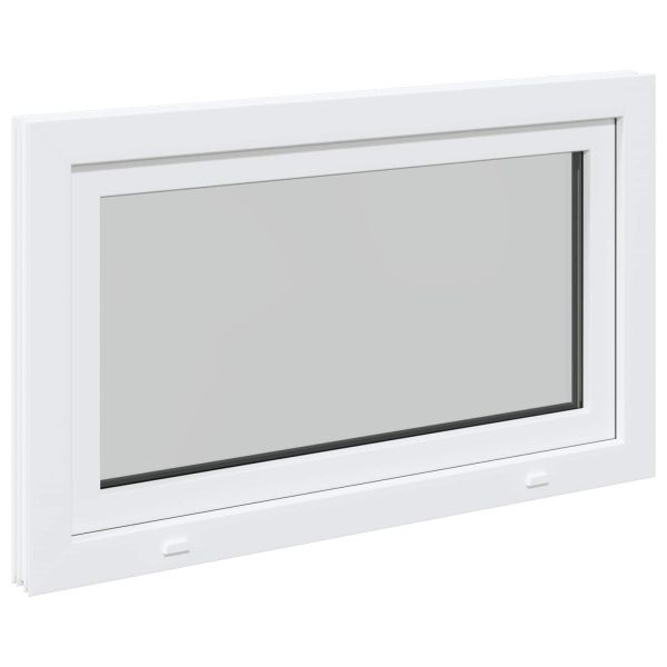 Прозорец за мазе RISOR 100 x 60 cm PVC и стъкло Бяло