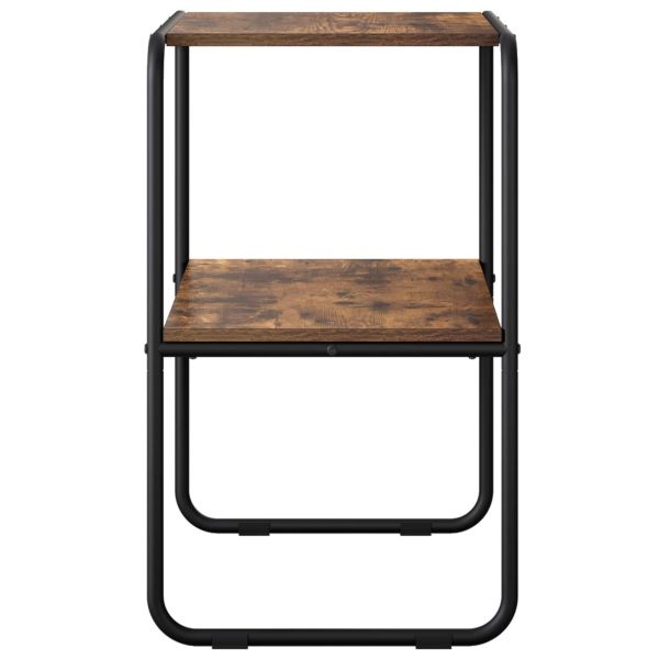 Конзолна маса Опушен дъб 60 x 42,5 x 70 см Инженерна дървесина
