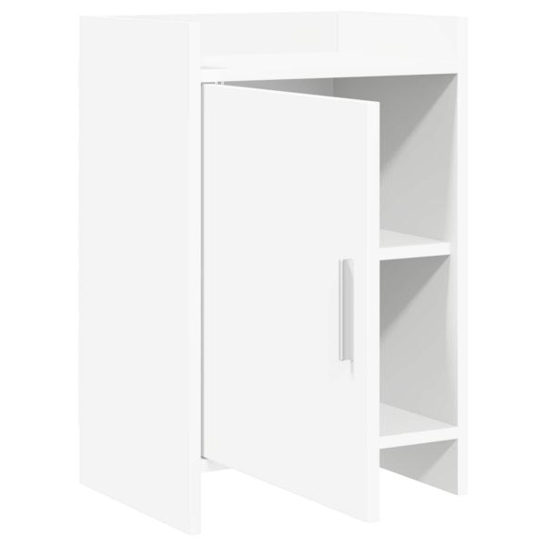 Нощни маси 2 pcs Бяло 40 x 30 x 60 cm Инженерна дървесина