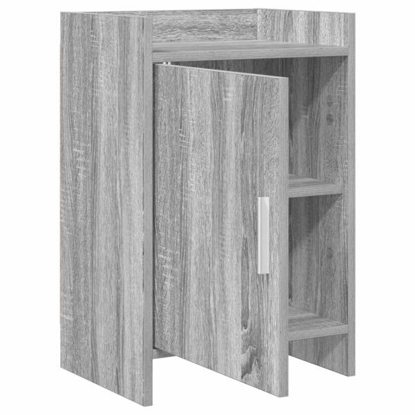 Нощни маси 2 pcs Сив Сонома 40 x 30 x 60 cm Инженерна дървесина