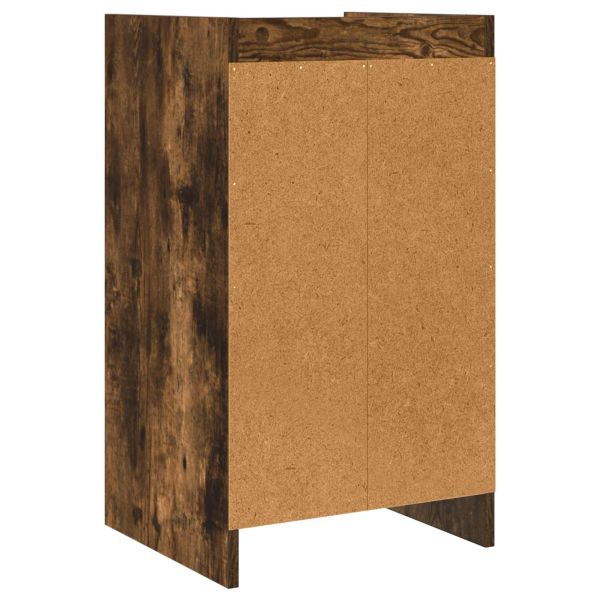Нощни маси Опушен дъб 40 x 36 x 70 см Инженерна дървесина
