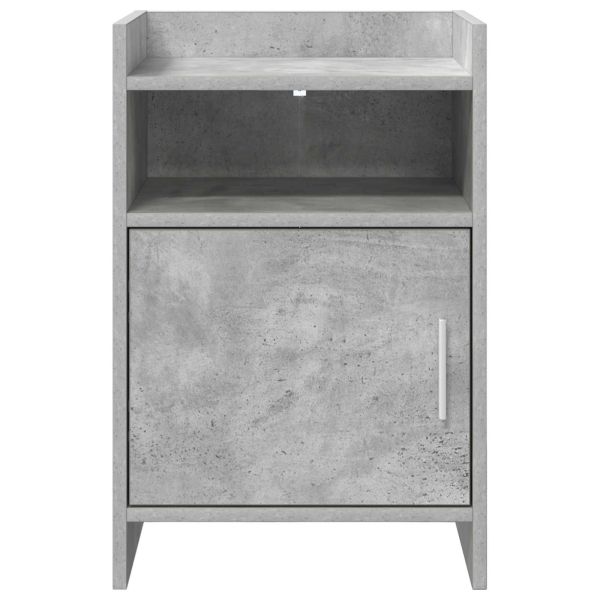 Нощни маси 2 pcs Бетонно сиво 40 x 36 x 60 см