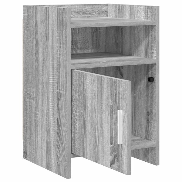 Нощни маси 2 pcs Сив Сонома 40 x 36 x 60 см Инженерна дървесина