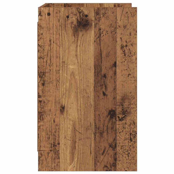 Нощни маси 2 pcs Старо дърво 40 x 36 x 60 см
