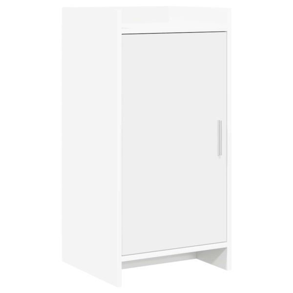 Служебен шкаф Бяло 40 x 36 x 80 см Инженерна дървесина