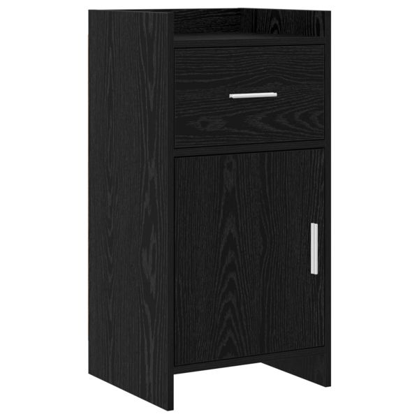 Служебен шкаф Черен дъб 40 x 36 x 80 см Инженерна дървесина