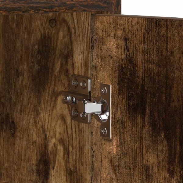 Служебен шкаф Опушен дъб 98,5 x 33 x 80 см Инженерна дървесина