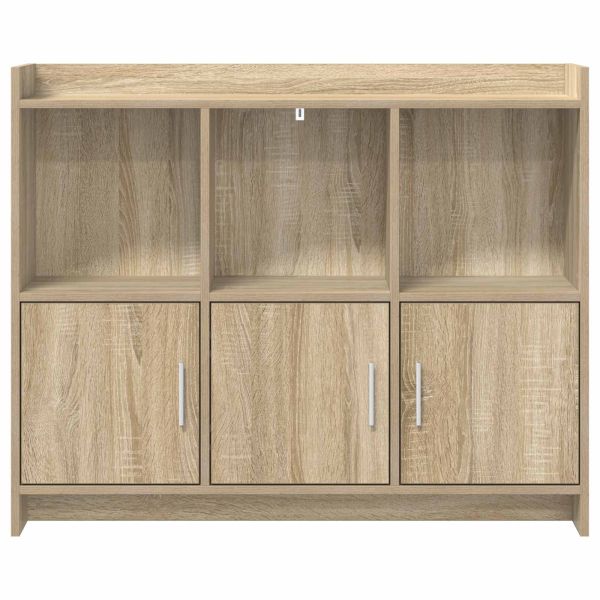 Служебен шкаф Дъб сонома 98,5 x 33 x 80 см Инженерна дървесина