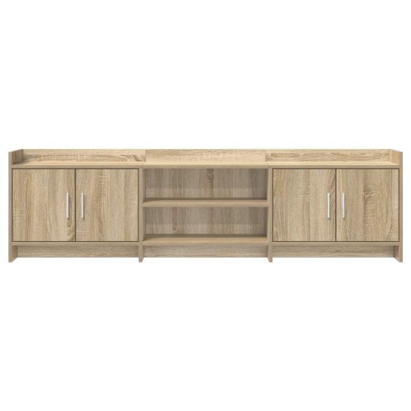 ТВ шкаф 168 x 33 x 47 см Дъб сонома Инженерна дървесина