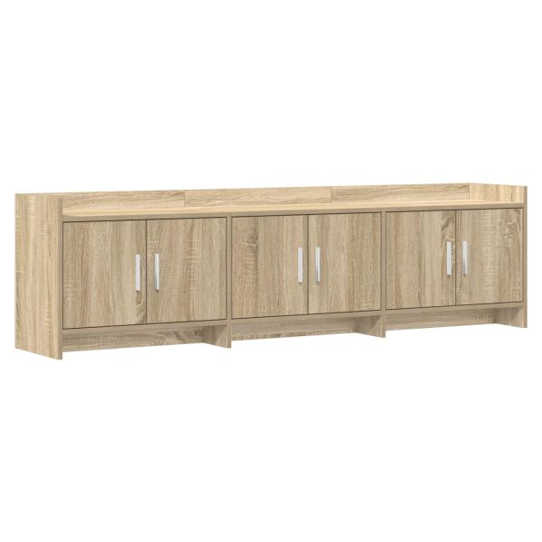 ТВ шкаф 168 x 33 x 47 см Дъб сонома Инженерна дървесина