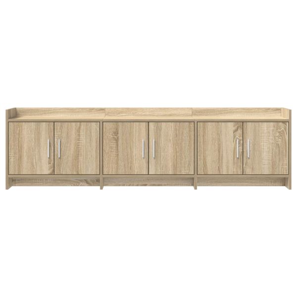 ТВ шкаф 168 x 33 x 47 см Дъб сонома Инженерна дървесина