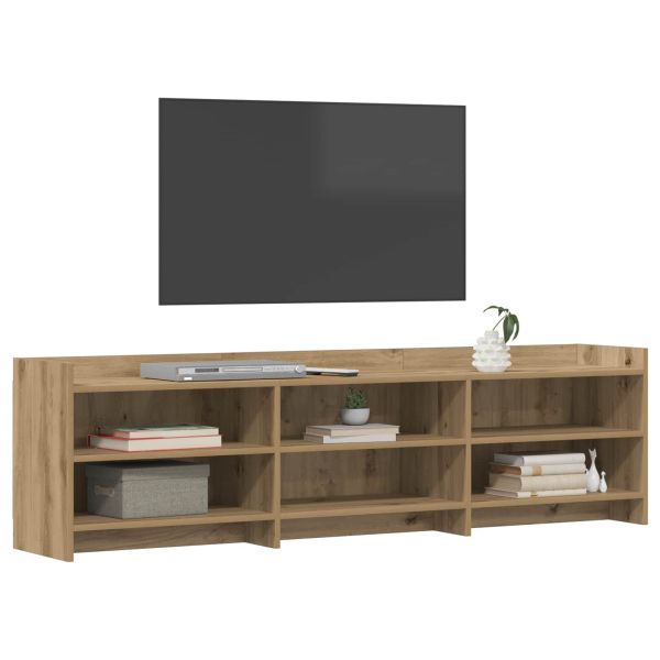 ТВ шкаф 168 x 33 x 47 см Дъб артизан Инженерна дървесина