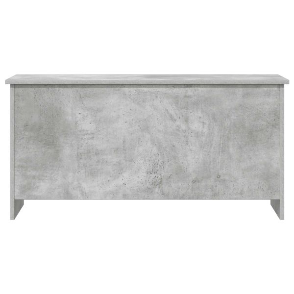 Складов сандък със съхранение Бетонно сиво 100 x 40 x 50 cm