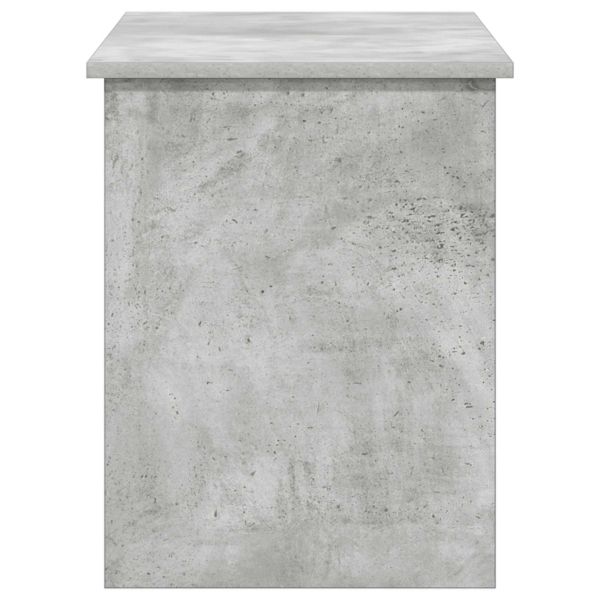 Складов сандък със съхранение Бетонно сиво 100 x 40 x 50 cm