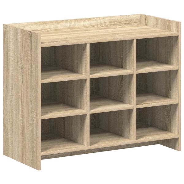 Шкаф за обувки Дъб сонома 85 x 39,5 x 70 см Инженерна дървесина