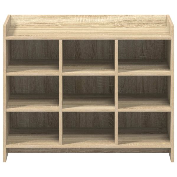 Шкаф за обувки Дъб сонома 85 x 39,5 x 70 см Инженерна дървесина