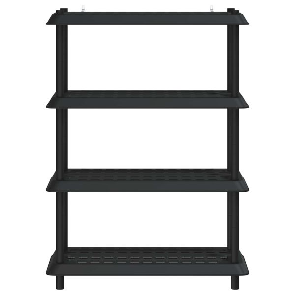 Рафтово единица 4 нива 100 x 40 x 136,5 см ПП Антрацит