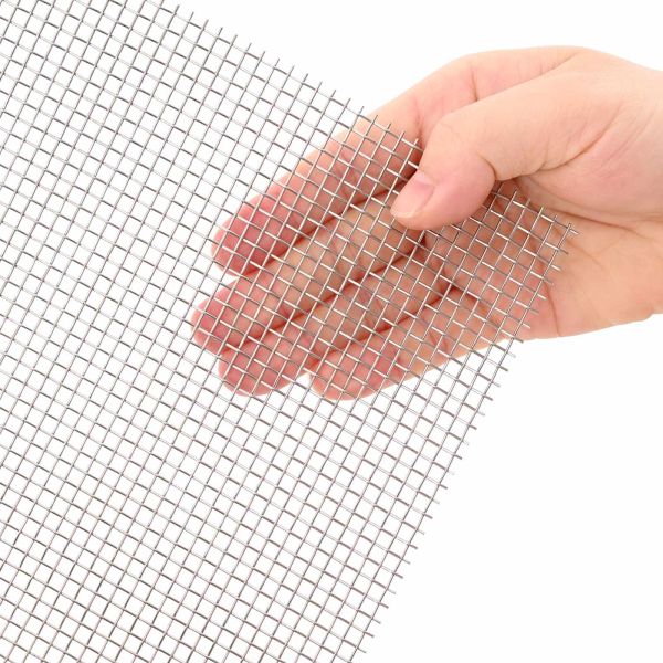 Мрежест екран 20 x 200 cm 6 Mesh Неръждаема стомана 201