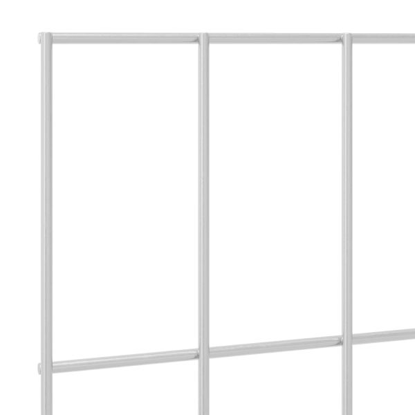 Оградата за градината с колчета 12 pcs 75 x 50 см Mesh