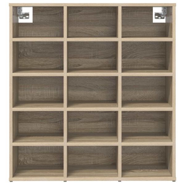 Шкаф за обувки Сонома дъб 77,5 x 30 x 83,5 см Инженерно дърво