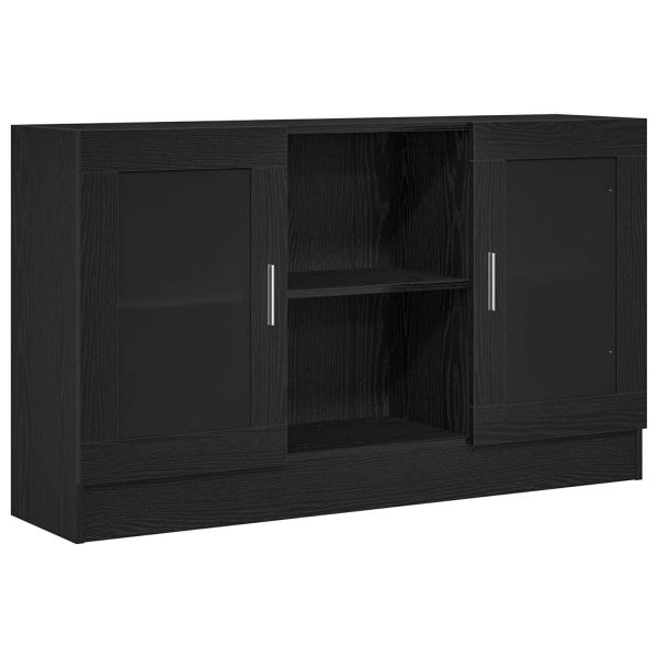 Служебен шкаф Черния дъб 120 x 30,5 x 70 см Инженерно дърво