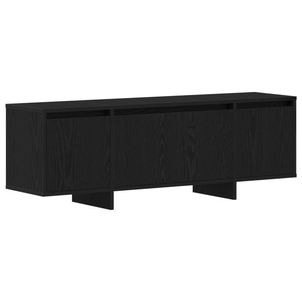 ТВ шкаф Черния дъб 120 x 30 x 40,5 см Инженерно дърво