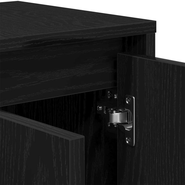 ТВ шкаф Черния дъб 120 x 30 x 40,5 см Инженерно дърво