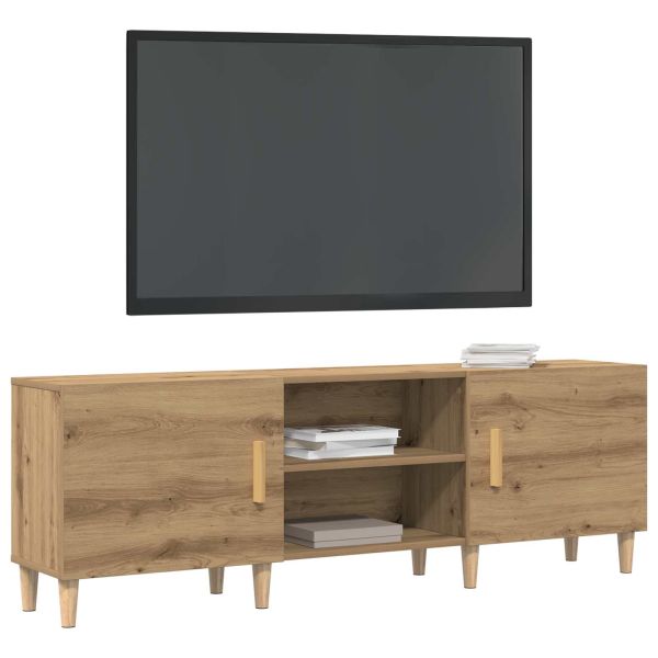 ТВ шкаф 150 x 30 x 50 см дъб артизан Инженерно дърво