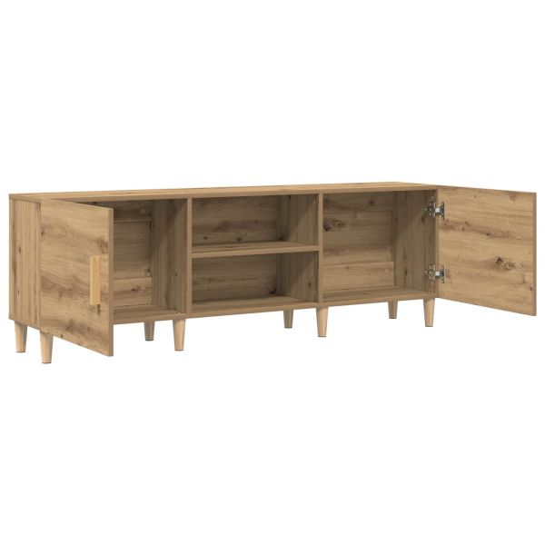 ТВ шкаф 150 x 30 x 50 см дъб артизан Инженерно дърво