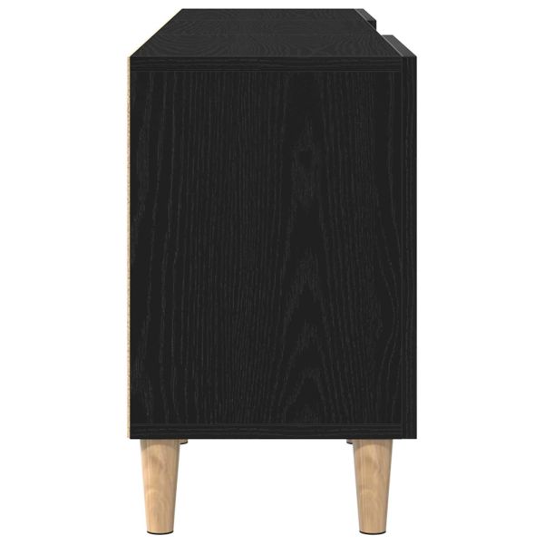 ТВ шкаф Черния дъб 150 x 30 x 50 см Инженерно дърво