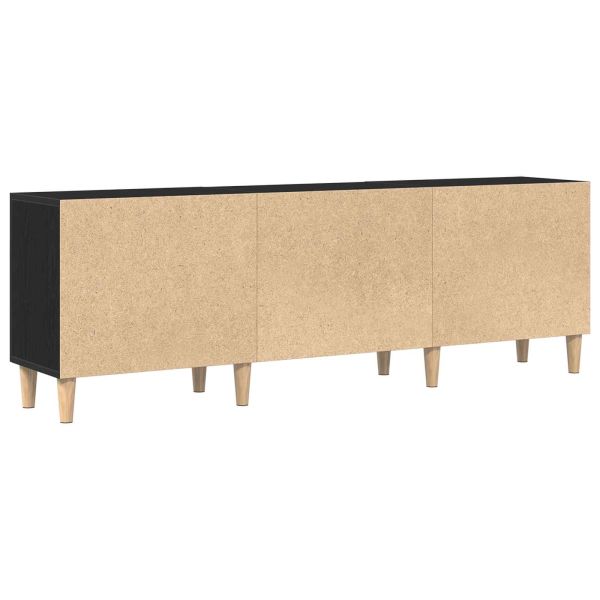 ТВ шкаф Черния дъб 150 x 30 x 50 см Инженерно дърво