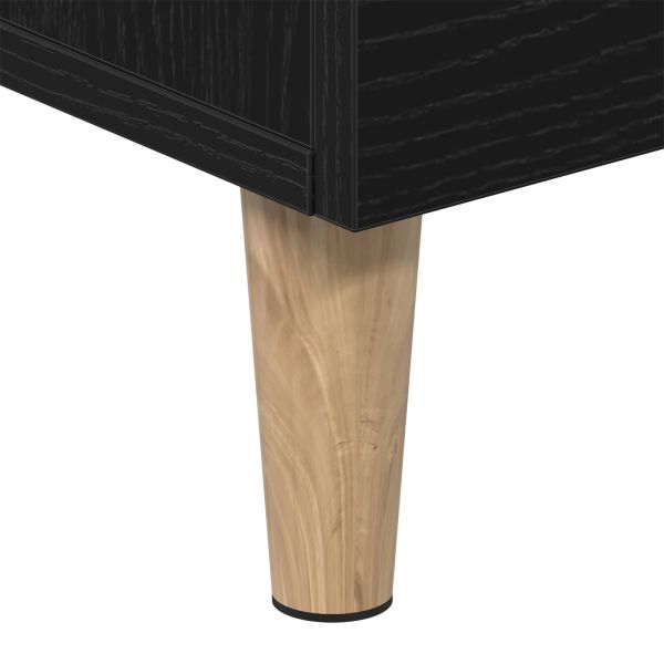 ТВ шкаф Черния дъб 150 x 30 x 50 см Инженерно дърво