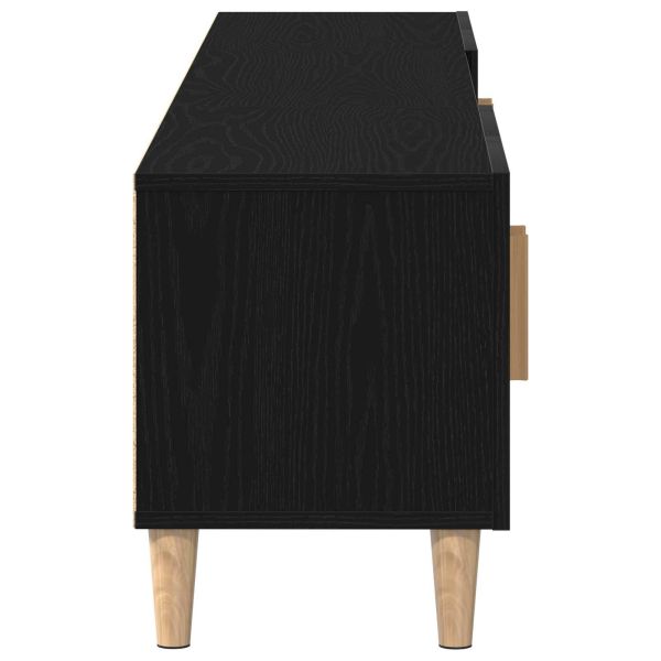 ТВ шкаф Черния дъб 180 x 31,5 x 40 см Инженерно дърво