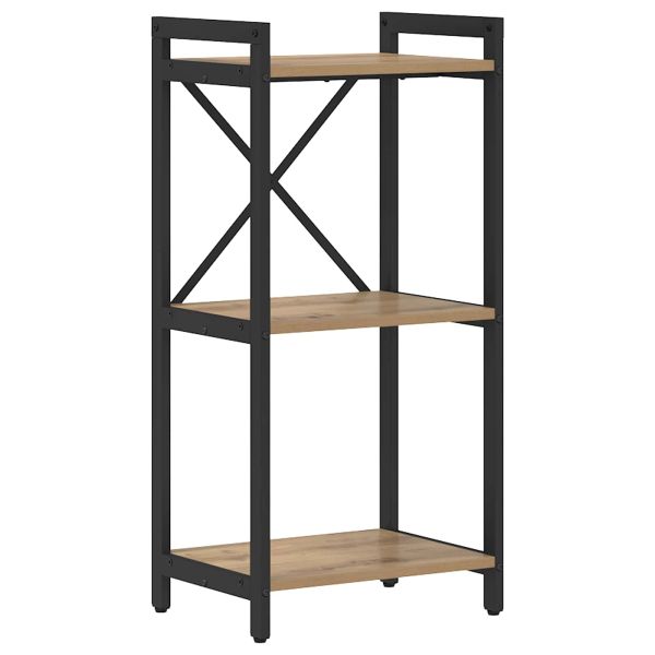 Рафт за книги Дъб 40 x 30 x 85 см Инженерно дърво
