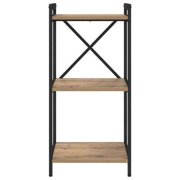 Рафт за книги Дъб 40 x 30 x 85 см Инженерно дърво