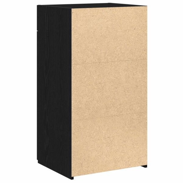 Служебен шкаф с чекмедже Черния дъб 50 x 42,5 x 93 см