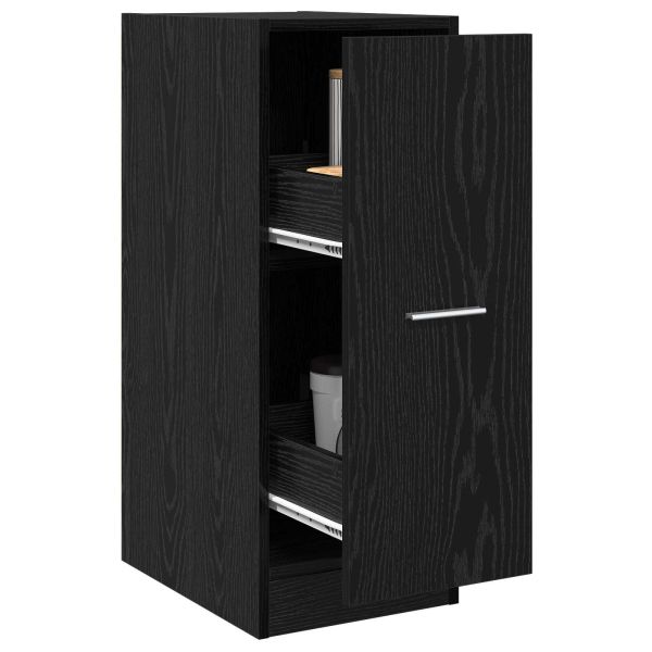Аптекарски шкаф Черен дъб 30 x 41 x 77.5 см Инженерно дърво