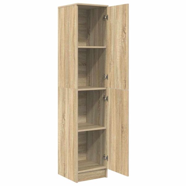 Висок шкаф Сонома дъб 35 x 39 x 168 см