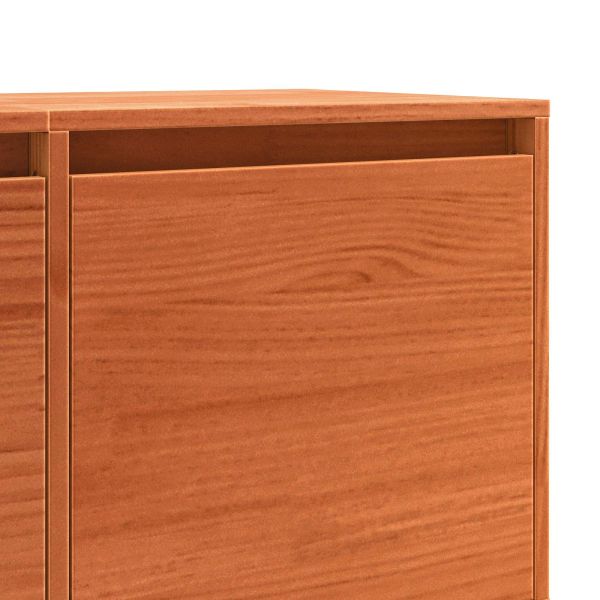 ТВ шкаф Кафяво 156 x 37 x 45 см Инженерно дърво