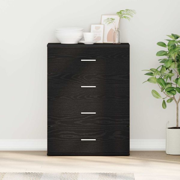 Служебен шкаф Черния дъб 60 x 39 x 80 см Инженерно дърво