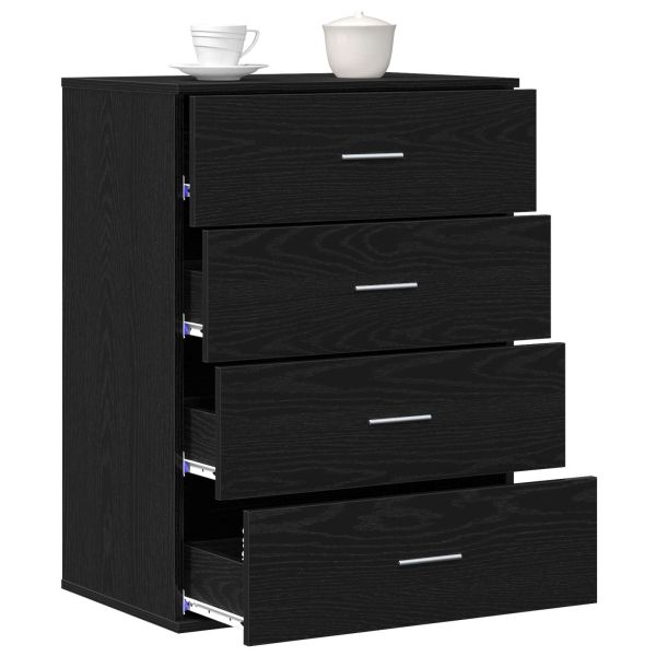 Служебен шкаф Черния дъб 60 x 39 x 80 см Инженерно дърво