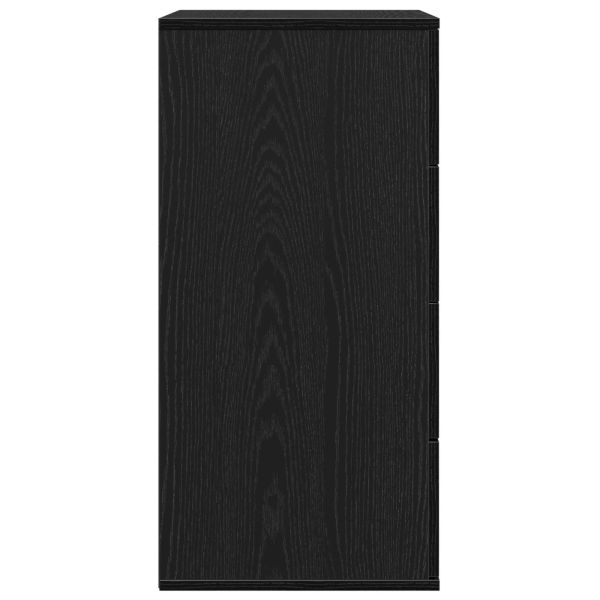 Служебен шкаф Черния дъб 60 x 39 x 80 см Инженерно дърво