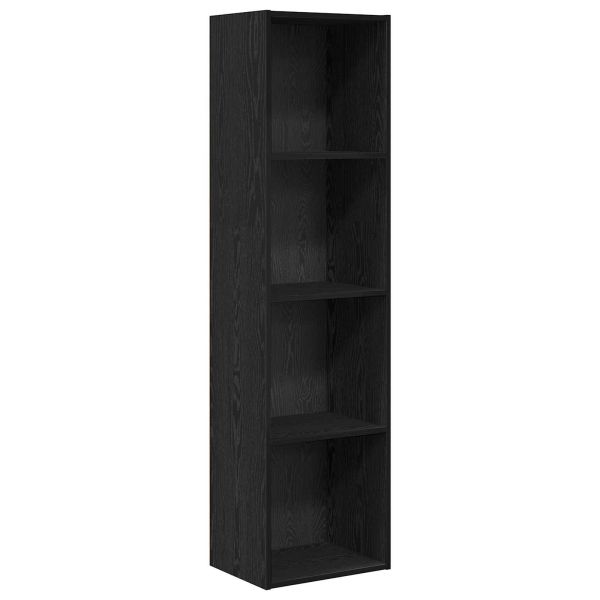 Рафт за книги Черния дъб 40 x 30 x 152 см Инженерно дърво