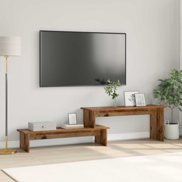 Комплект ТВ шкаф Старо дърво 180 x 30 x 43 см Инженерно дърво