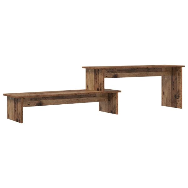 Комплект ТВ шкаф Старо дърво 180 x 30 x 43 см Инженерно дърво