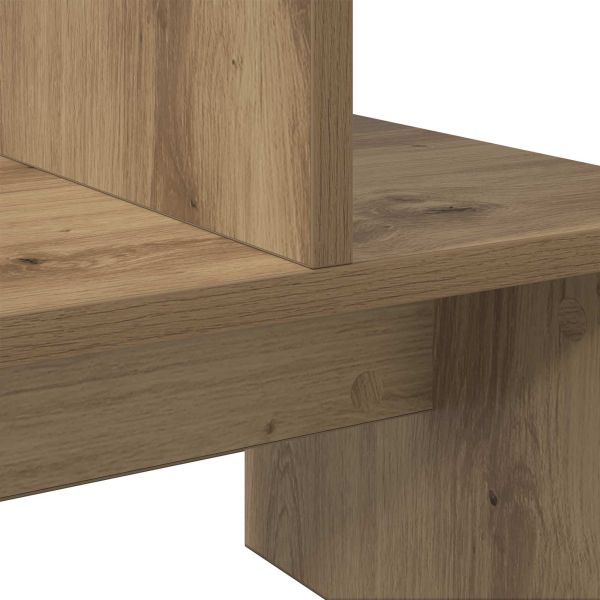 Комплект ТВ шкаф 180,5 x 30 x 43 см Дъб Инженерно дърво