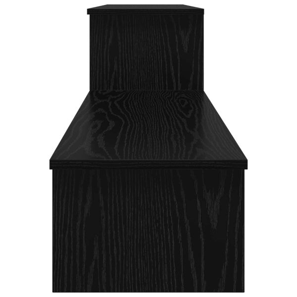 Комплект ТВ шкаф Черния дъб 180,5 x 30 x 43 см Инженерно дърво