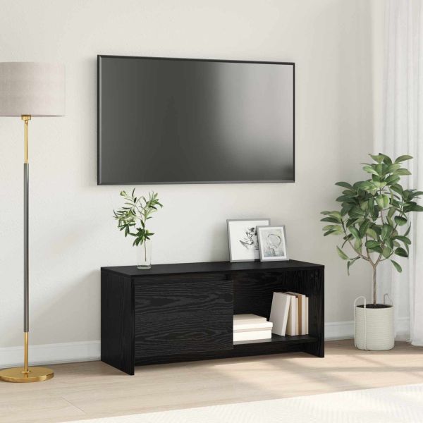 Комплект ТВ шкаф Черния дъб 90 x 35 x 40 см Инженерно дърво